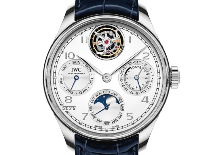 IWC ポルトギーゼ・パーペチュアル・カレンダー・トゥールビヨン 45mm シルバー文字盤 IW504505