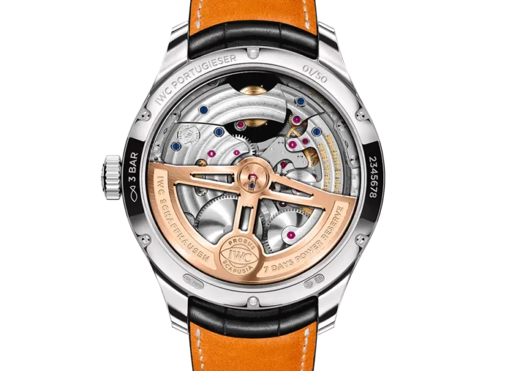 IWC ポルトギーゼ・パーペチュアル・カレンダー・トゥールビヨン 45mm パープル文字盤 IW504509