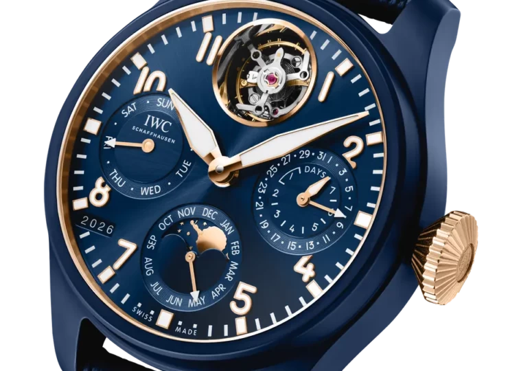 IWC ビッグ・パイロット・ウォッチ・パーペチュアル・カレンダー・トゥールビヨン “プティ・プランス” 46.5mm ブルー文字盤 IW504901