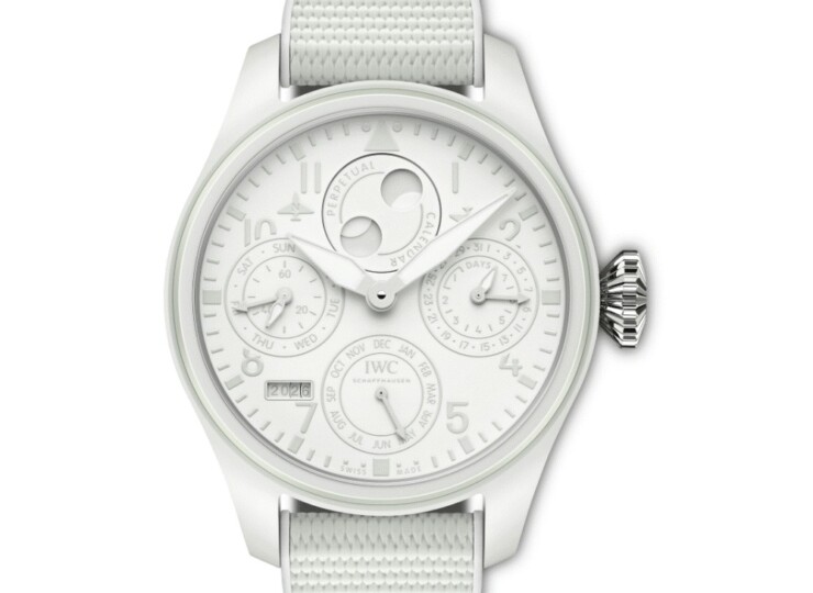 IWC ビッグ・パイロット・ウォッチ・パーペチュアル・カレンダー Ceralume® 46.5mm ホワイト文字盤 IW505801