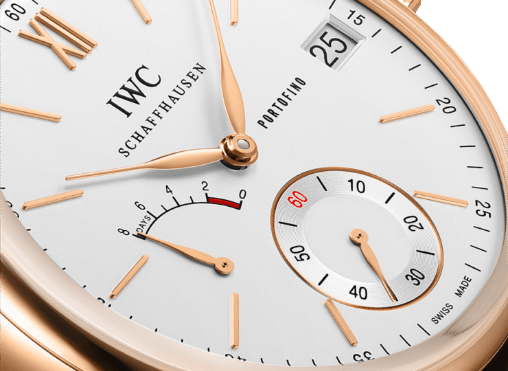 IWC ポートフィノ・ハンドワインド・エイトデイズ 45mm シルバー文字盤 IW510107