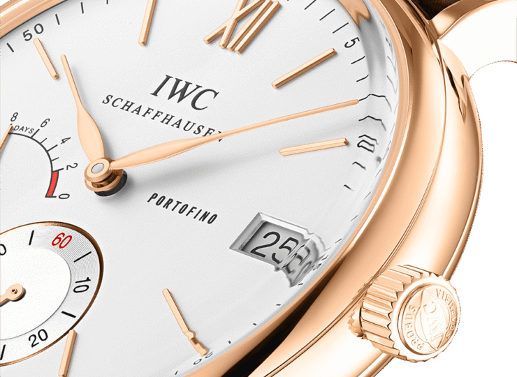 IWC ポートフィノ・ハンドワインド・エイトデイズ 45mm シルバー文字盤 IW510107