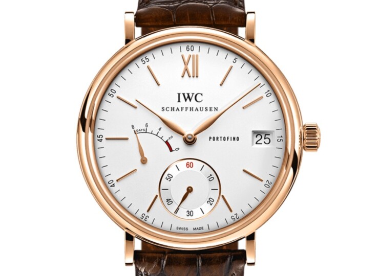 IWC ポートフィノ・ハンドワインド・エイトデイズ 45mm シルバー文字盤 IW510107