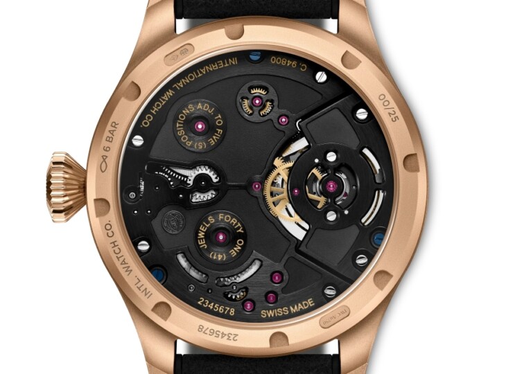IWC ビッグ・パイロット・ウォッチ・コンスタント・フォース・トゥールビヨン 46.2mm ブラック文字盤 IW590503