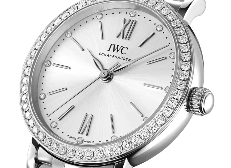 IWC ポートフィノ・オートマティック 34mm シルバー文字盤 ステンレススティール ブレスレット ダイヤモンド IW657601