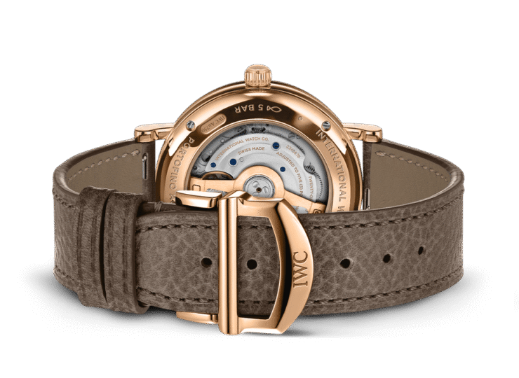 IWC ポートフィノ・オートマティック・ムーンフェイズ 37 37.1mm シルバー文字盤 18Kレッドゴールド ダイヤモンド IW659602