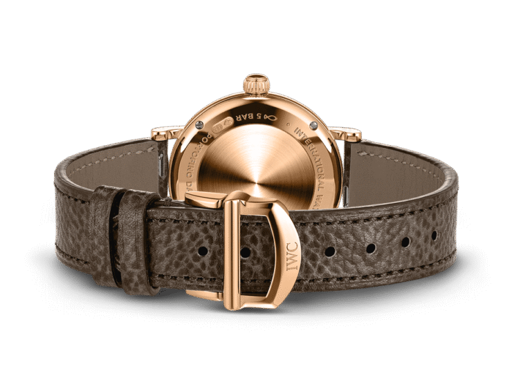 IWC ポートフィノ・オートマティックデイ＆ナイト 34mm シルバー文字盤 18Kレッドゴールド ダイヤモンド IW659802