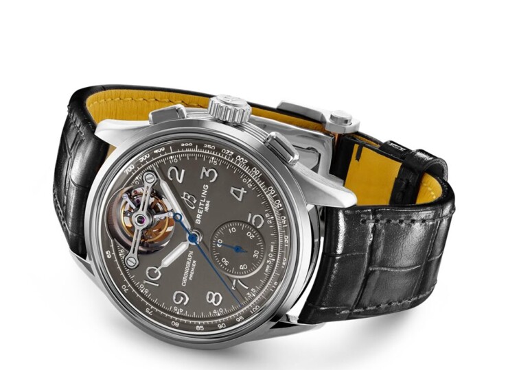 BREITLING プレミエ B21 クロノグラフ トゥールビヨン 42 ガストン・ブライトリング アンスラサイト文字盤 JB2120A61B1P1