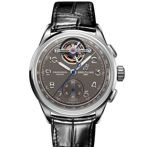 BREITLING プレミエ B21 クロノグラフ トゥールビヨン 42 ガストン・ブライトリング アンスラサイト文字盤 JB2120A61B1P1