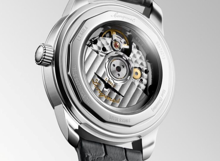 LONGINES コンクエスト ヘリテージ 38mm ブラック文字盤 L1.648.4.52.2