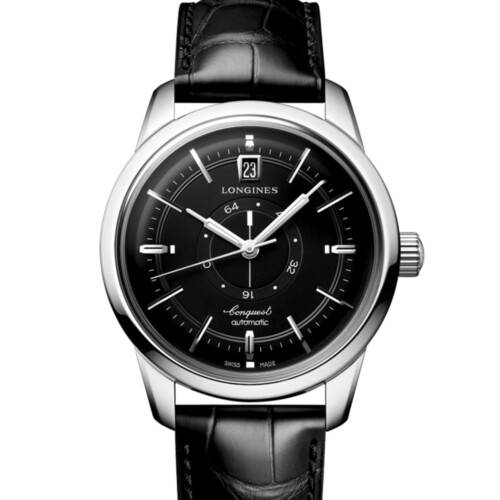 コンクエスト ヘリテージ 38mm ブラック文字盤