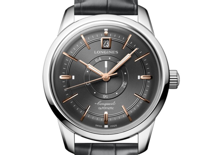LONGINES コンクエスト ヘリテージ 38mm アンスラサイト文字盤 L1.648.4.62.2