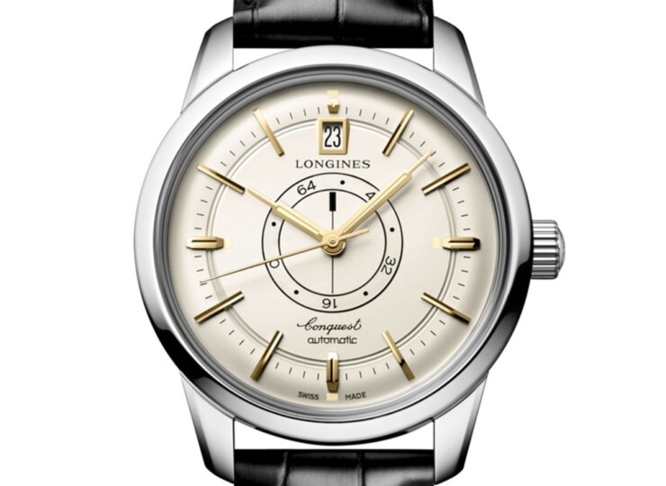 LONGINES コンクエスト ヘリテージ 38mm オパリン アイボリー文字盤 L1.648.4.78.2