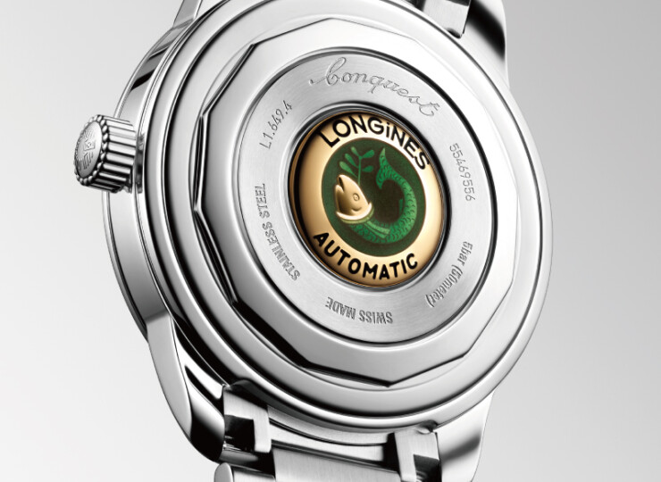 LONGINES コンクエスト ヘリテージ 38mm 青ラッカー「ポリッシュ」文字盤 ステンレススティール ブレスレット L1.649.4.92.6