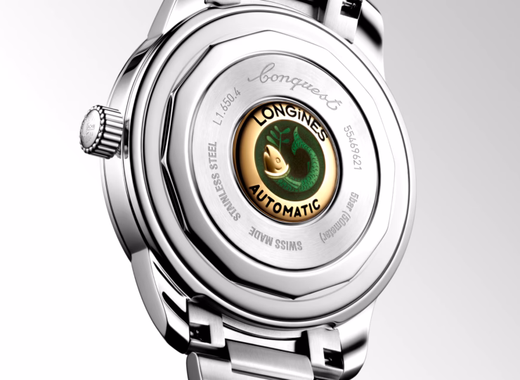 LONGINES コンクエスト ヘリテージ 40mm 青ラッカー「ポリッシュ」文字盤 ステンレススティール ブレスレット L1.650.4.92.6