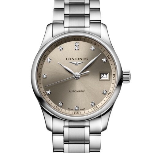 マスターコレクション 34mm ベージュ文字盤