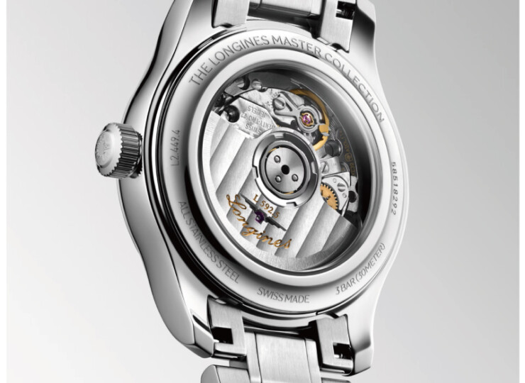 LONGINES マスターコレクション 30mm シルバー「バーリーコーン」文字盤 L2.449.4.73.6