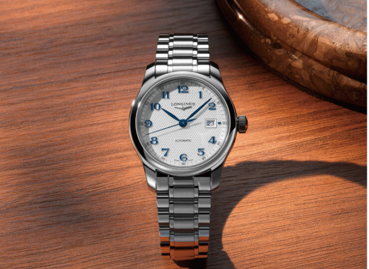 LONGINES マスターコレクション 30mm シルバー「バーリーコーン」文字盤 L2.449.4.73.6