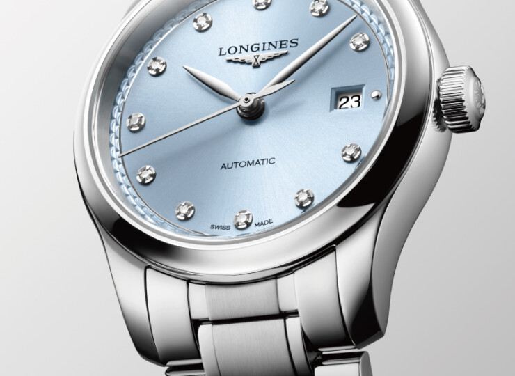 LONGINES マスターコレクション 30mm サンレイ ブルー文字盤 L2.449.4.97.6