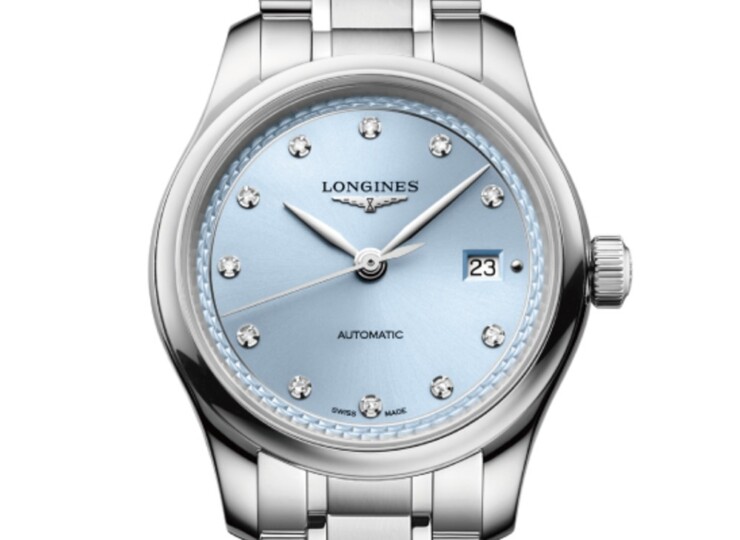 LONGINES マスターコレクション 30mm サンレイ ブルー文字盤 L2.449.4.97.6