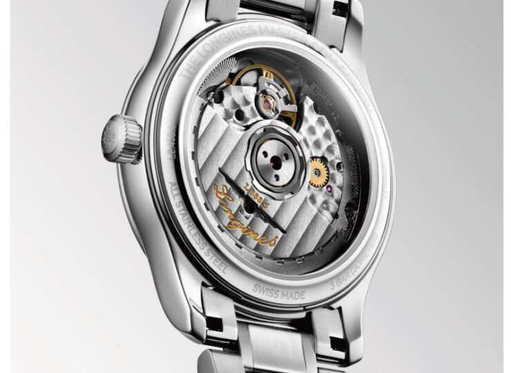 LONGINES マスターコレクション 34mm シルバー「バーリーコーン」文字盤 L2.450.4.73.6