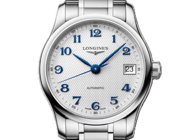 LONGINES マスターコレクション 34mm シルバー「バーリーコーン」文字盤 L2.450.4.73.6