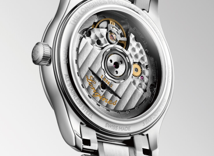 LONGINES マスターコレクション 34mm サンレイ ブルー文字盤 L2.450.4.97.6