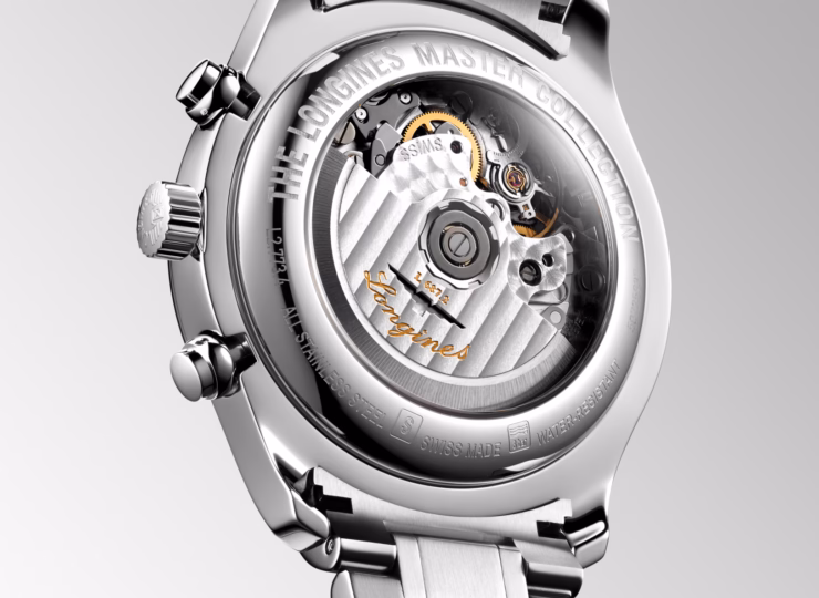 LONGINES マスターコレクション クロノグラフ 42mm ブルー「サンレイ」文字盤 L2.773.4.92.6