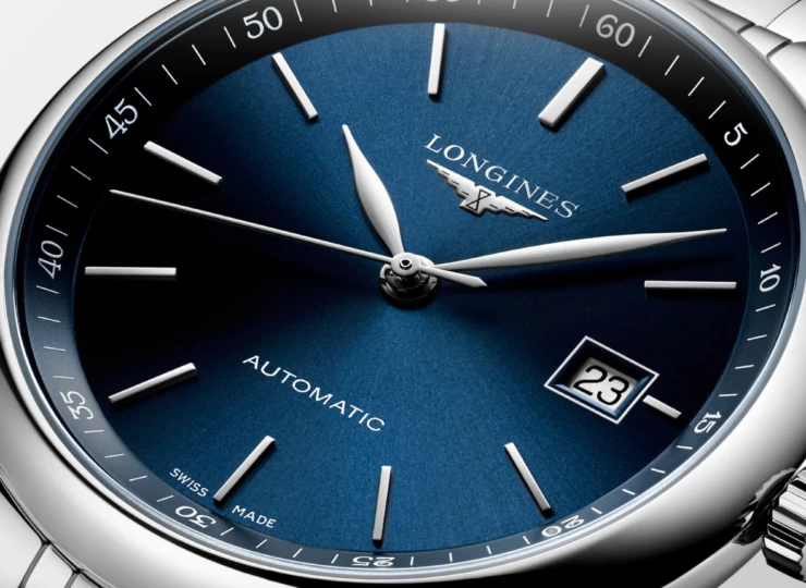 LONGINES マスターコレクション 40mm ブルー「サンレイ」文字盤 ステンレススティール L2.793.4.92.6