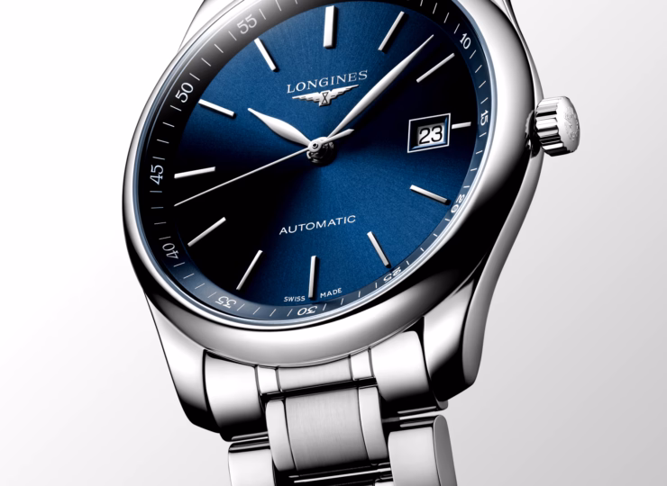 LONGINES マスターコレクション 40mm ブルー「サンレイ」文字盤 ステンレススティール L2.793.4.92.6