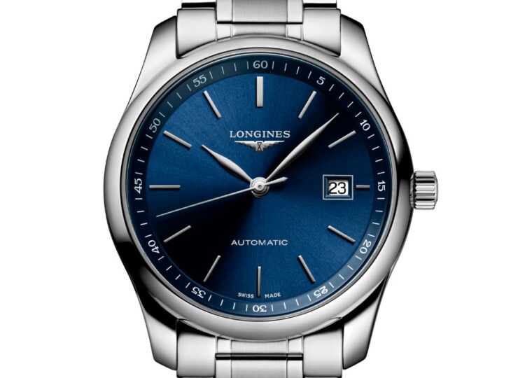 LONGINES マスターコレクション 40mm ブルー「サンレイ」文字盤 ステンレススティール L2.793.4.92.6