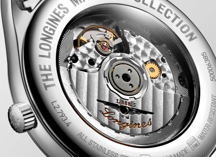LONGINES マスターコレクション 40mm ブルー「サンレイ」文字盤 ステンレススティール ダイヤモンド L2.793.4.97.6