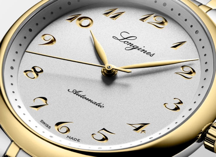 LONGINES マスターコレクション 40mm シルバー文字盤 ステンレススチール&18KイエローゴールドGC200 L2.793.5.72.7
