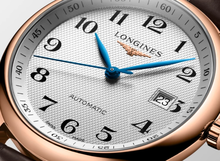 LONGINES マスターコレクション 40mm シルバー「バーリーコーン」文字盤 18Kピンクゴールド L2.793.8.78.3