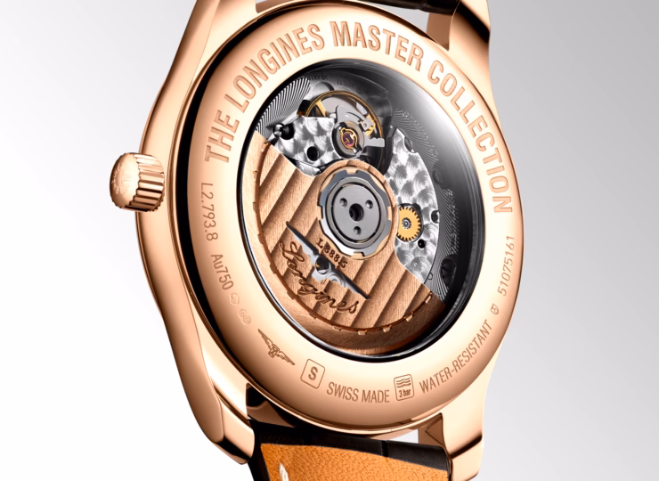 LONGINES マスターコレクション 40mm シルバー「バーリーコーン」文字盤 18Kピンクゴールド L2.793.8.78.3