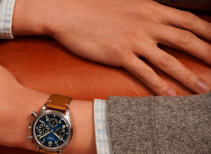 LONGINES アビゲーション 41mm ペトローリアム文字盤 L2.816.1.93.2