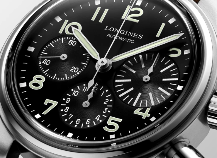 LONGINES アビゲーション 41mm ブラック文字盤 L2.816.4.53.2