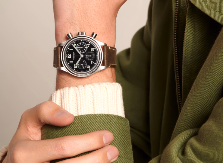 LONGINES アビゲーション 41mm ブラック文字盤 L2.816.4.53.2