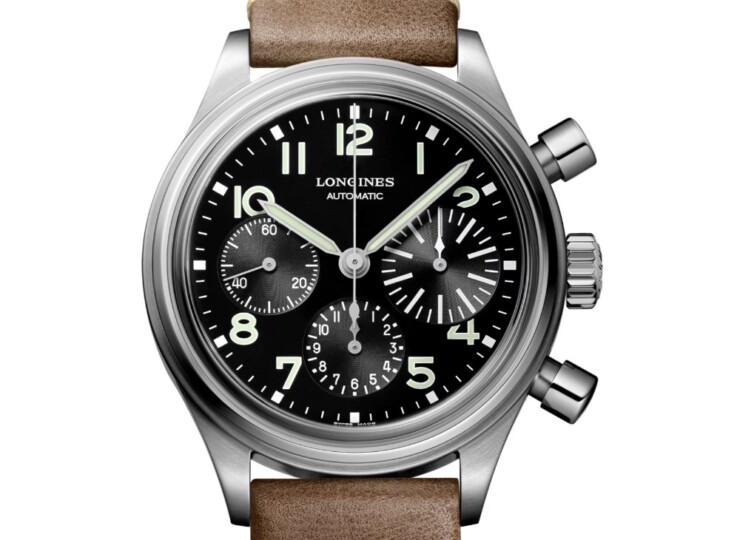 LONGINES アビゲーション 41mm ブラック文字盤 L2.816.4.53.2