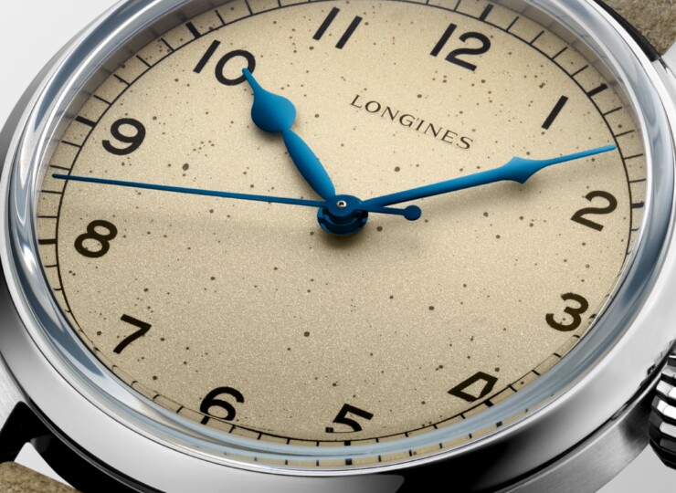 LONGINES アビゲーション 38.5mm シルバー文字盤 L2.819.4.93.2