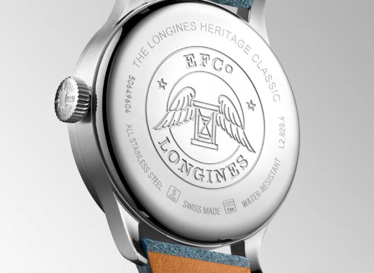 LONGINES ヘリテージ クラシック 38.5mm シルバー文字盤 L2.828.4.73.2