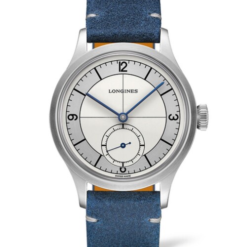 LONGINES ヘリテージ クラシック 38.5mm シルバー文字盤 L2.828.4.73.2