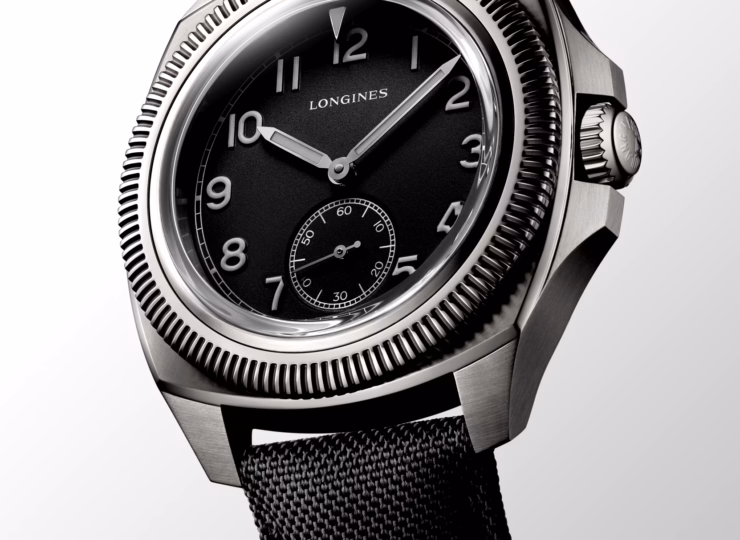 LONGINES パイロット マジェテック 43mm マットブラック文字盤 L2.838.1.53.2