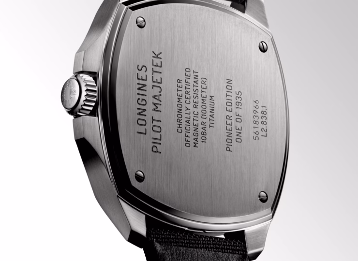 LONGINES パイロット マジェテック 43mm マットブラック文字盤 L2.838.1.53.2
