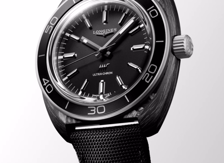 LONGINES ウルトラクロン 43mm アンスラサイト文字盤 L2.839.4.52.2