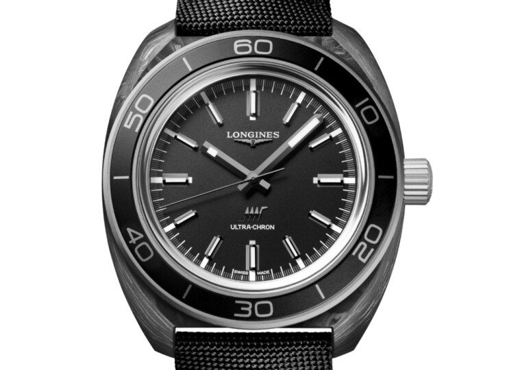 LONGINES ウルトラクロン 43mm アンスラサイト文字盤 L2.839.4.52.2