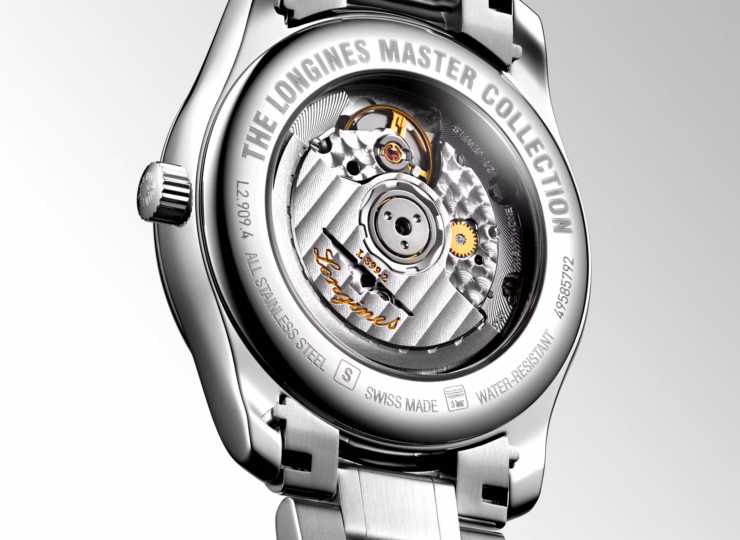 LONGINES マスターコレクション ムーンフェイズ 40mm ブルー「サンレイ」文字盤 L2.909.4.97.6