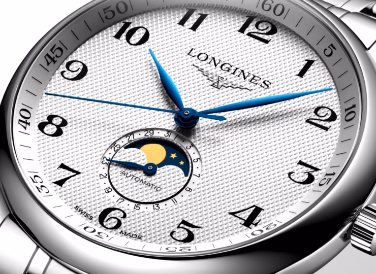 LONGINES マスターコレクション ムーンフェイズ 42mm シルバー「バーリーコーン」文字盤 ステンレススティール ブレスレット L2.919.4.78.6