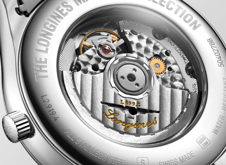 LONGINES マスターコレクション ムーンフェイズ 42mm ブルー「サンレイ」文字盤 L2.919.4.92.6
