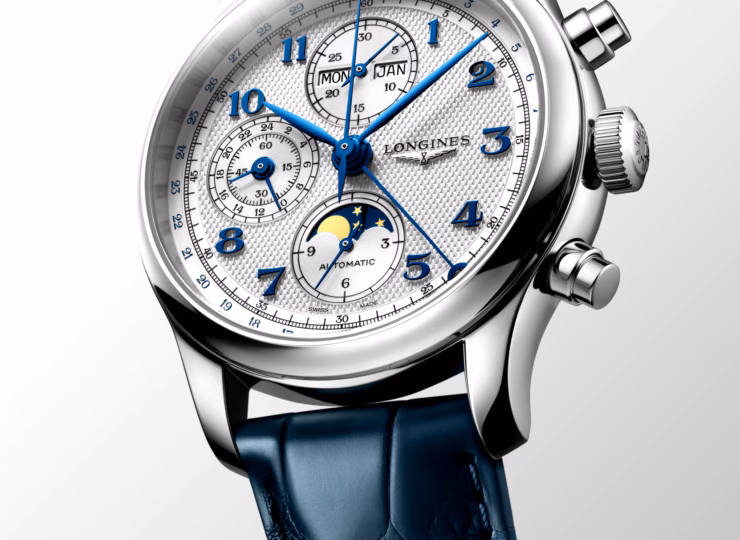 LONGINES マスターコレクション クロノ ムーンフェイズ 41mm L2.962.4.73.2
